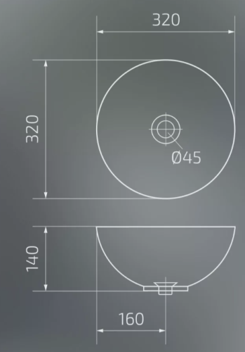 Умывальник Gid Mnc488