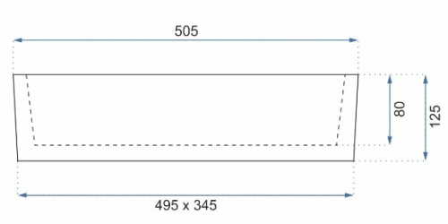 Умывальник Rea Valeria N U5000