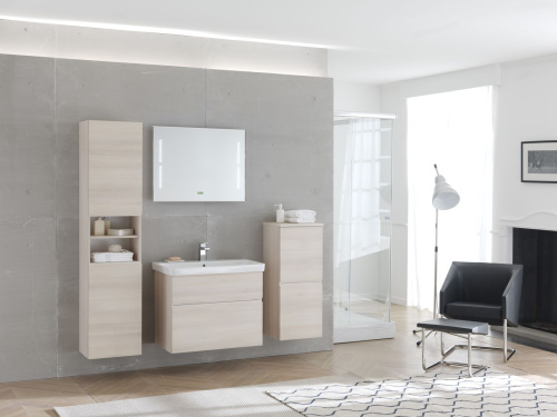 Зеркальный шкаф Kolpa-san Oxana TOO 80 Acacia light 508260