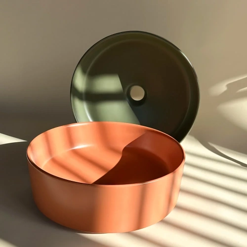 Умывальник Rea Sami Green Matt U4567