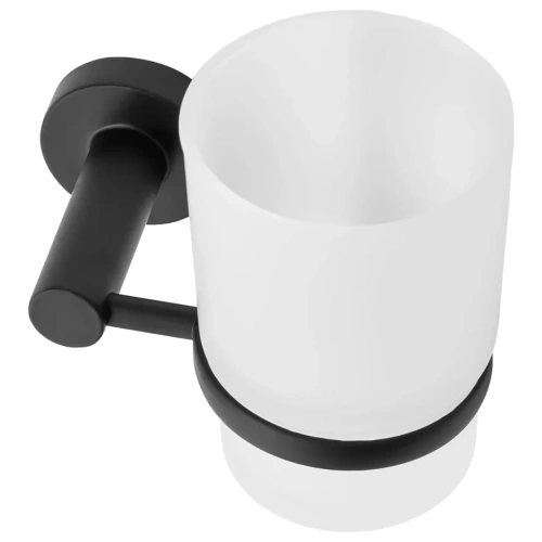 Подстаканник подвесной Rea black matt 77039