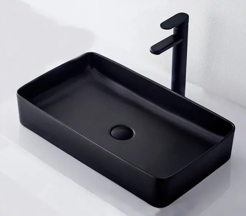 Умывальник Rea Denis Black matt U3690