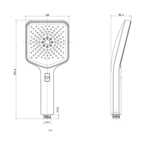 Душевая система Vincea Inspire VSFW-3I21MT4CH