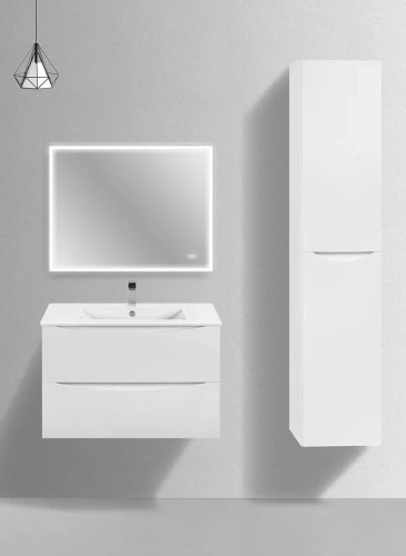 Тумба подвесная Vincea Mia Slim 800 G.White VMC-2MC800S1GW