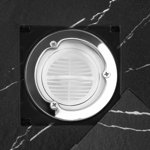 Душевой поддон Rea Magnum Carrara Black 90x90 K7008