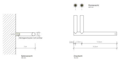 Бумагодержатель Decor Walther Mikado TPH1 0520220