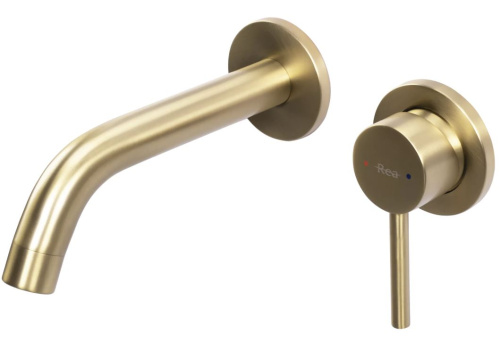 Смеситель для умывальника Rea Owen gold matt B5334