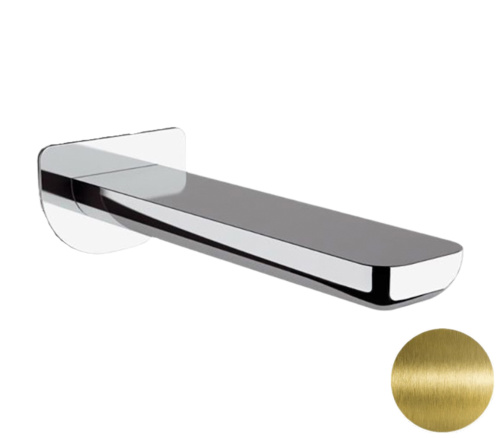 Излив настенный 18 см Remer Infinity 91IVO, бронза