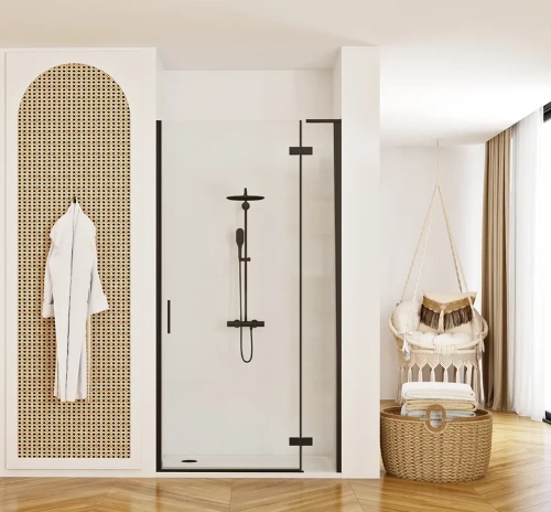 Душевая дверь Rea Hugo black 90 K6604