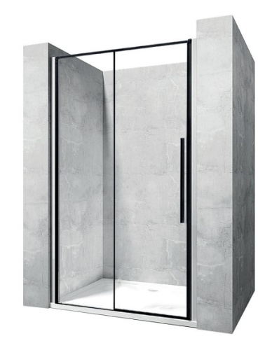 Душевая дверь Rea Solar Black 130 K6358