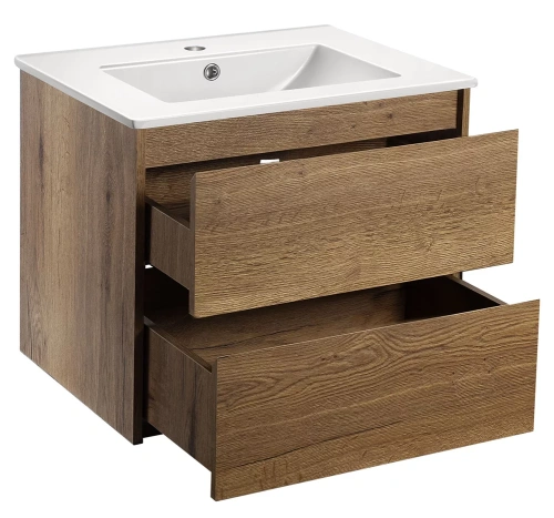 Тумба подвесная Vincea Gio 600 T.Oak VMC-2G600TO