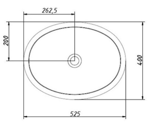 Умывальник Caprigo 0222WK