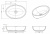 Умывальник Knief Oval Shape Turmalin 70201020 Умывальник Knief Oval Shape Turmalin 70201020