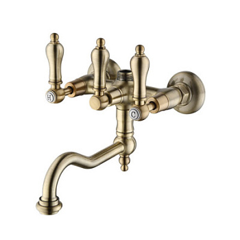 Смеситель для ванны Caprigo Adria-classic Metal Edition 03M-518-VOT