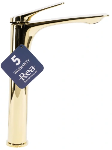 Смеситель для умывальника Rea Avalon gold B1127