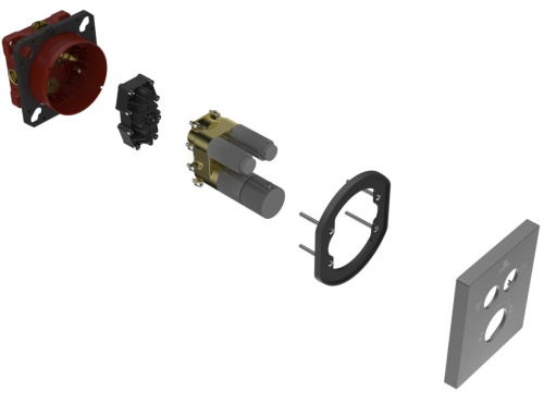 Смеситель для душа Vincea VSCV-321T-MGM