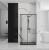 Душевой уголок Rea Punto Black 80x100 K4806 Душевой уголок Rea Punto Black 80x100 K4806