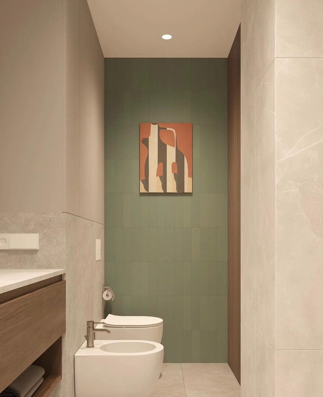 Совместное воплощение идеи санузла вместе с дизайн-студией @goodproject.by