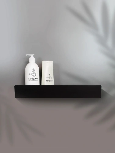 Полка для ванной Rea SF04-600-B black matt 06004