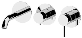 Смеситель для ванны Remer Metrica MC54D3P