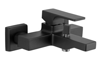 Смеситель для ванны Remer Absolute AU05NO, чёрный матовый