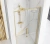 Душевая дверь Rea Rapid Slide gold matt 120 K4709
