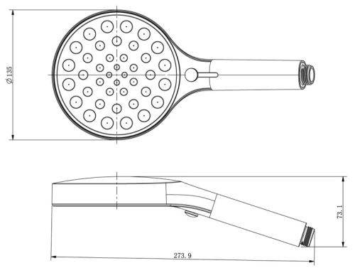 Душевая система Vincea VSFW-433TI2RCH