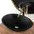 Умывальник Rea Della black matt U0274 Умывальник Rea Della black matt U0274