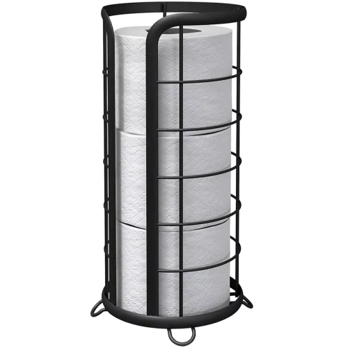 Бумагодержатель напольный Rea black matt 07014