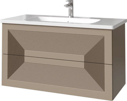 Тумба подвесная Caprigo Modo Quarta 100 35714-SF004