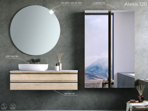 Тумба подвесная Kolpa-san Alexis OA 120 Craft wood 547230