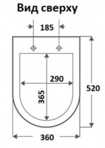 Унитаз подвесной Ceramalux 2198MB