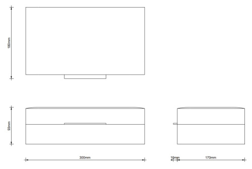 Контейнер универсальный Decor Walther Brownie BOX L 0939849