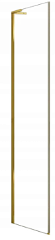Душевая стенка Rea Montana gold brush 90 K6634