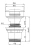 Донный клапан для раковины Vincea DPU-1B01MB с переливом