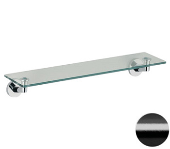 Полка 53 см Remer Guest GS20CFP, черный брашированный хром