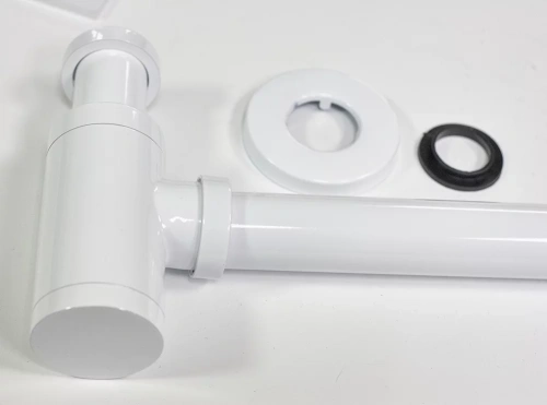 Сифон для умывальника CeramaLux белый глянцевый GWBC-036