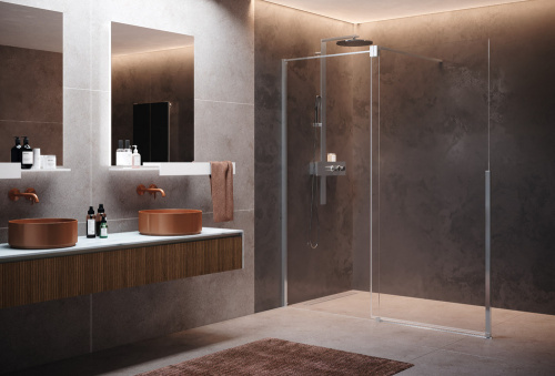 Душевая дверь Novellini 140 H Style HSTYLE140S-1B левая