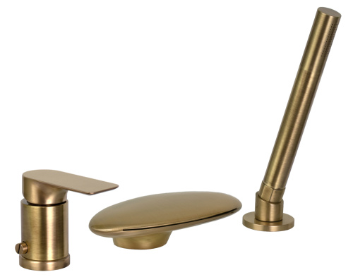 Смеситель для ванны Remer Infinity I07UFVO, бронза