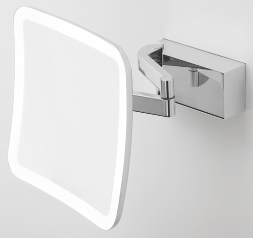 Зеркало косметическое с подсветкой 5X увеличение Decor Walther Brick VISION S 0123200