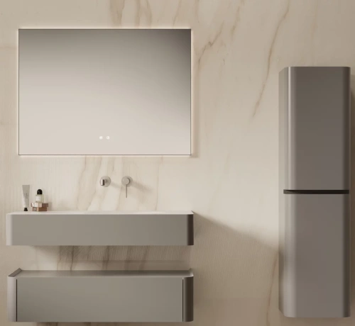 Тумба подвесная Vincea Caprise VMC-4CA100MLG светло-серый матовый