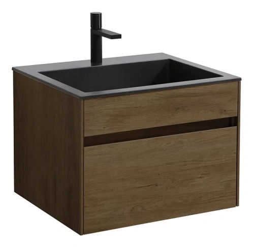 Тумба подвесная Vincea Chiara 600 T.Oak VMC-2C600TO