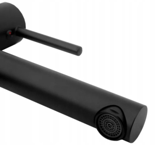 Смеситель для умывальника Rea Tess Black B0229