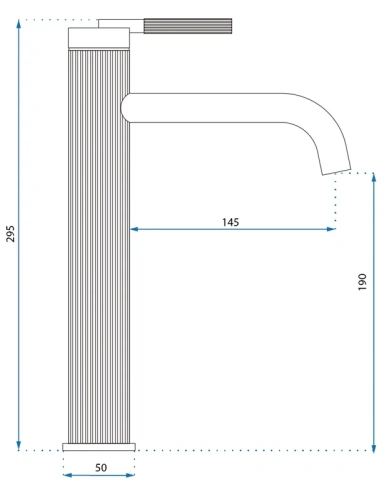 Смеситель для умывальника Rea Argon gold matt B7802