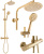 Душевая система Rea Bliss Gold P8806