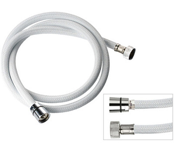 Шланг для душа ПВХ 150 см Remer 332CNNB150, белый