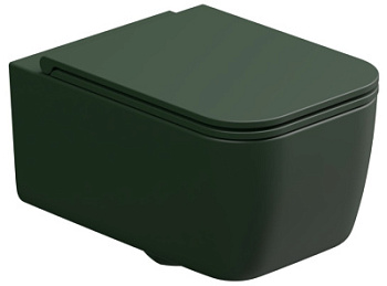 Унитаз подвесной GSG Ceramic Design Brio Smeraldo Matt BRWCSO036