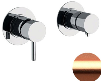 Смеситель для душа Remer X Style X96RP, медь брашированная