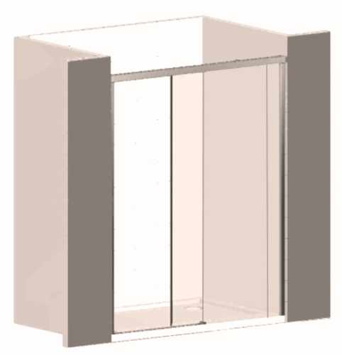 Душевая дверь Vincea Como VPS-1C130CL