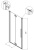Душевая дверь Kolpa-San Polaris Fold N 90-R silver brill transparent 516360
